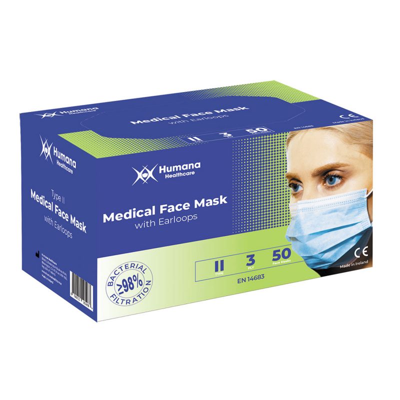 Type-II medical face mask 50 pack